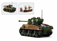 BLOKY SLUBAN WWII Sherman M4A1 715 - B1110 KOM. NOHA, COB