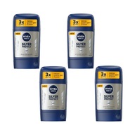 NIVEA Antiperspirant Silver Protect 4x50 ml