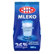 Sušené plnotučné mlieko 26% tuku. Mlekovita 400 g