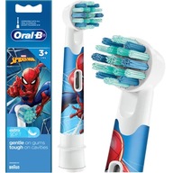 Original Oral-B detská hlava zubnej kefky Spiderman 1 ks.