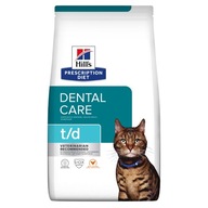 Hill's PD Feline T/D (starostlivosť o zuby) 1,5 kg