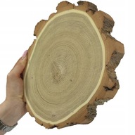 AKÁCIOVÝ DREVENÝ DISK 20-25 cm S KÔROU 3,5 cm hrubý