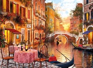 PUZZLE 1000 dielikov VENEZIA VENICE SUNSET VIEW