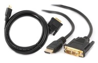 Gembird HDMI/DVI-DM kábel monitora (18+1) 0,5m