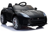 Čierne auto na batérie Jaguar F-Type