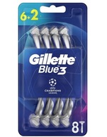 Gillette BLUE 3 8 Liga majstrov UEFA 6+2 ks.