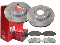 BREMBO PREDNÉ DISKY, DESTIČKY, HONDA CIVIC VII 262MM