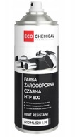 Ecochemical HTP 800 Žiaruvzdorný lak čierny 400 ml