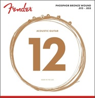 Fender 60L Phosphor Bronze /12-53/ Akustické struny