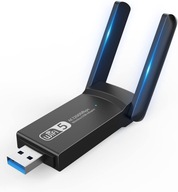 ElecMoga USB WLAN interná sieťová karta 1200 Mbps WiFi 2.4G/5G USB 3.0