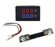 VOLTMETER, AMMETER, 100V 100A + SHANT