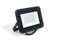 LED SVETLOMET 30W ČIERNA BEZ CR 6000K