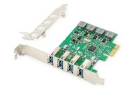 Rozširujúca karta (ovládač) USB 3.0 PCI Express: