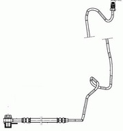 PHD942 TRW Pružná brzdová hadica