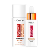 Loreal Revitalift Clinical set: krém na tvár s SPF, sérum s vitamínom C