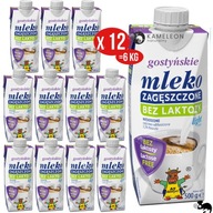 GOSTYŃ ĽAHKÉ KONCENTROVANÉ MLIEKO BEZ LAKTÓZY, odstredené 2,5% 500ml x12 6KG