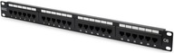 DIGITUS Patch panel patchpanel RACK 19'' kat.6 24p