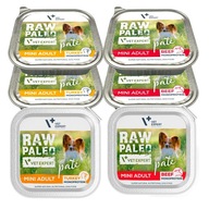 Vet Expert Raw Mini mix príchutí pre dospelých 6 x 150 g