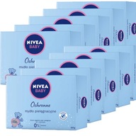 NIVEA BABY Ochranné ošetrujúce mydlo 10*100g