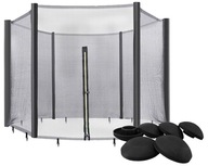 Trampolínová sieť 180cm 6ft OUTDOOR 6 stĺpikov