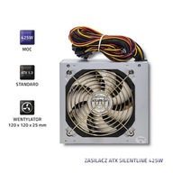 QOLTEC ATX SilentLine 425W napájací zdroj (hromadný)