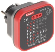 TESTER ZÁSUVEK 230 V AC, UNI-T