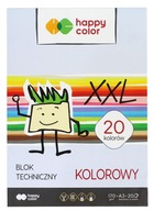 FAREBNÝ TECHNICKÝ BLOK A3 HAPPY COLOR 20K 170g