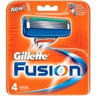 GILLETTE Fusion Náhradné kazety Sklad 4 ks.