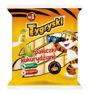 34x 50g TIGERS Kukuričné ​​tyčinky KARTÓN