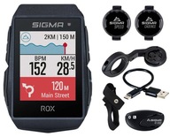 SIGMA ROX CYKLISTICKÁ NAVIGÁCIA 11.1 ANT+ GPS NASTAVENIE Srdcovej frekvencie KADENCIE ALTITUDE