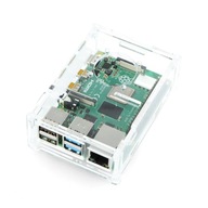 Puzdro pre Raspberry Pi 4B - priehľadné LT-4B13