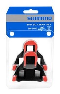 Pedálové zarážky Shimano SH10 červené