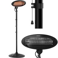 Lampa vykurovania teplej terasy radiátora 2 kW