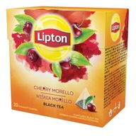 Lipton Tea Black Cherry Pyramids 20 ks.