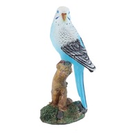 1 kus socha papagája Craft Blue Statue