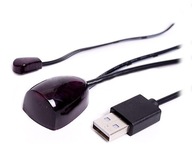 Vstavaný predlžovací kábel diaľkového ovládania, zapojený cez USB