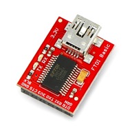 Prevodník USB-UART FTDI 3,3V miniUSB