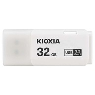 Kioxia USB flash disk, USB 3.0, 32 GB, Hayabusa U301, Hayabusa U301, biela,