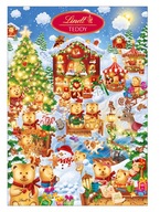 Lindt Teddy Hidden Game adventný kalendár, biela mliečna čokoláda 265g