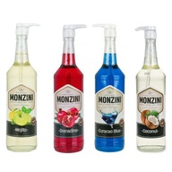 Sada barmanských sirupov MONZINI 4 x 1000 ml