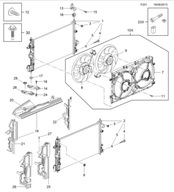 MONTÁŽ NA CHLADIÁTOR OPEL ADAM, ASTRA J, ZAFIRA C, COSRA E, INSIGNIA 08-