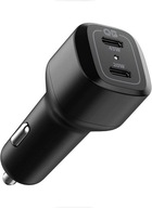 USB C nabíjačka do auta s duálnym portom 65W