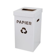 Kôš na triedenie odpadu z lepenky PAPIER 54L