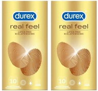 Durex REAL FEEL bezlatexové kondómy 20 ks.