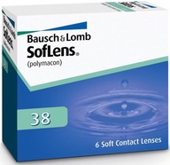 SOFLENS 38 BAUSCH LOMB MESAČNÉ ŠOŠOVKY 6 kusov