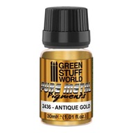 Pure Metal pigments Antique Gold 30ml, Green Stuff World