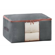 Organizér kufrík XL silný Veľká taška na oblečenie, posteľnú bielizeň, deku do šatníka