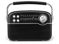 Rádio MANTA RDI916 Solar Black and silver