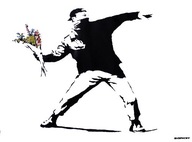 Banksy Riot - plagát