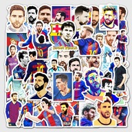 NÁLEPKY BOMBA MIX MESSI NÁLEPKY FUTBAListov 50 ks